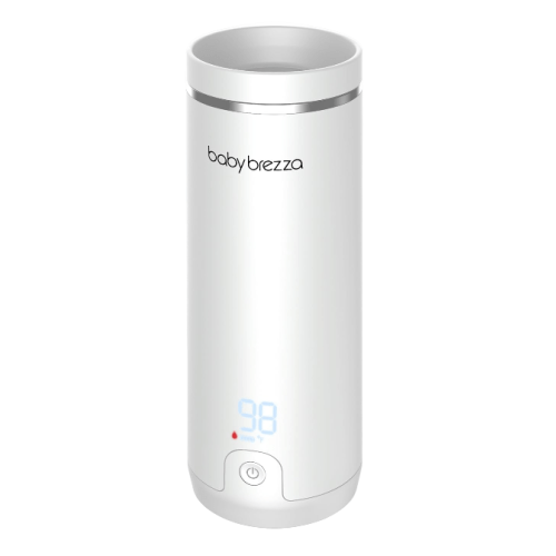 Baby Brezza Super Fast Portable Bottle Warmer, White