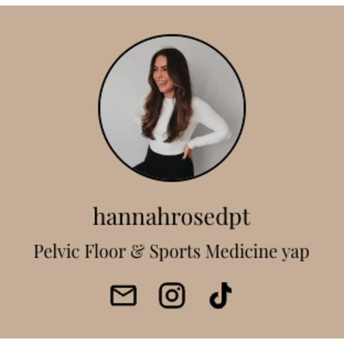 Cash Fund: Pelvic Floor / Physical Therapy