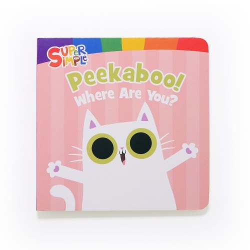 Peekaboo! Where Are You? | Push & Pull Board Book