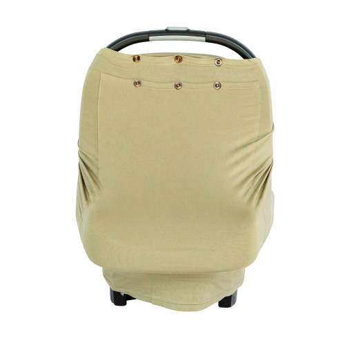 Snuggle Shield® LUXE Protection™ Bamboo Multi-Use Antimicrobial Air Filtering Infant Cover Moss Green