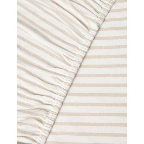 Little Bundle Bedside Sleeper Fitted Sheets, 2-Pack, Sandy Stripe