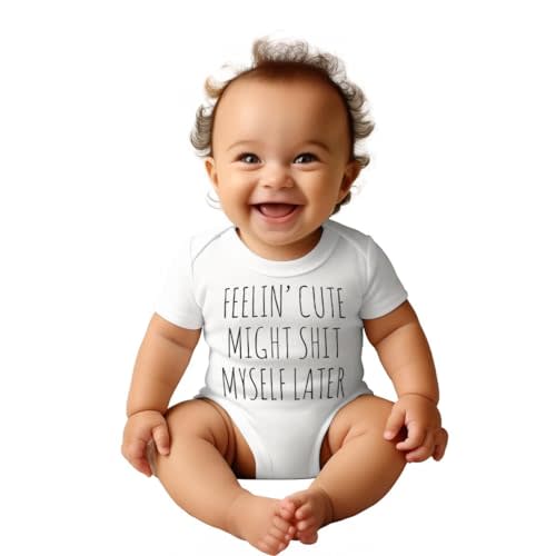 FastDeliveryTees Christmas Family Onesies, Funny Baby Clothes, Baby Bodysuit, Cute White, Short Sleeve Baby Outfits Best Gift