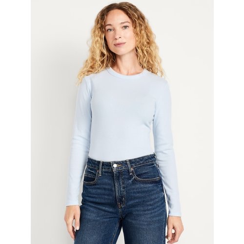 Snug Long-Sleeve Crew-Neck T-Shirt