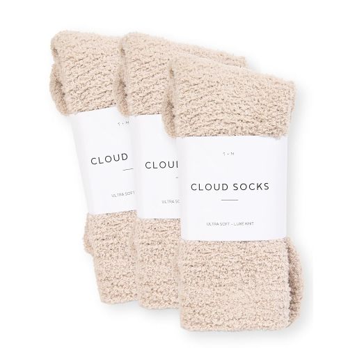 Unboxme Gifts Warm & Cozy Ultra-Luxe Cloud Sock for Women & Men - Super Soft Luxurious Fabric Sleep Socks