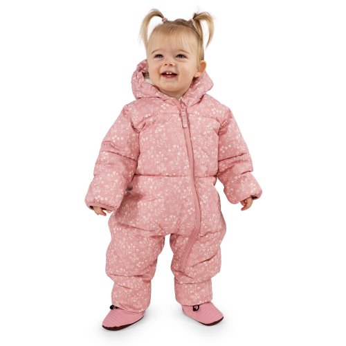 Baby Snowsuit | Prairie Flowers Insulated Bunting Suit | Jan & Jul
