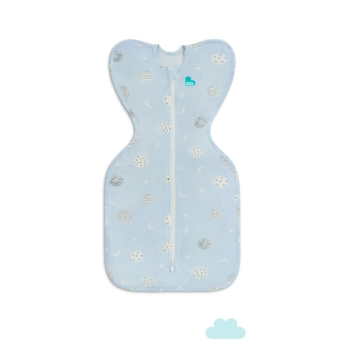 Swaddle Up™ 0.2 TOG Viscose from Bamboo Light Blue Little Dreamer