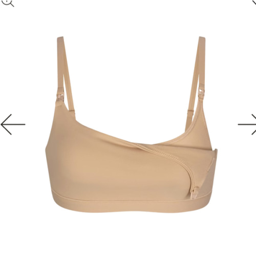 FITS EVERYBODY MATERNITY PUMPING SCOOP BRALETTE | CLAY | SKIMS