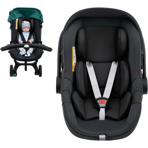 Infant Car Seat Insert, Ultra-Thick Carseat Head Support for Newborn, Breathable Mesh Baby Car Seat Cushion with Filled Sponge, Universal Baby Car Seat Head Support for Stroller, Swing, Carseat