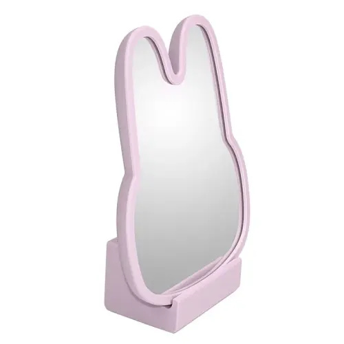 Little Rawr Tummy Time Mirror Bunny/Lilac | Baby Bunting AU