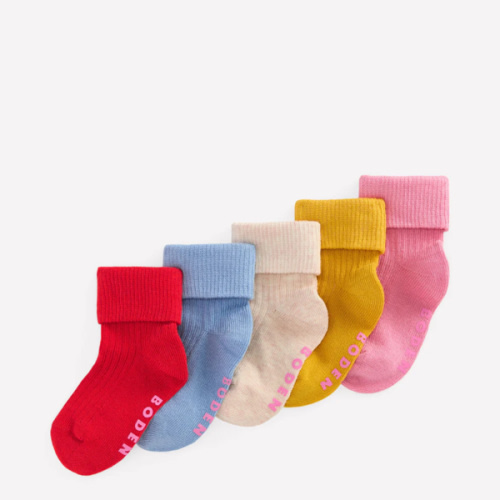 Baby 5-pack Socks-Multi | Boden USA