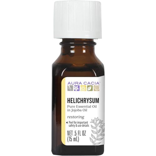 Aura Cacia Helichrysum (in jojoba Oil) 0.5 fl. oz.