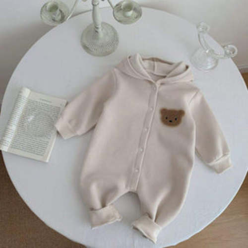 Teddy Fleece Hooded Jumpsuit – Teeny Mini Me