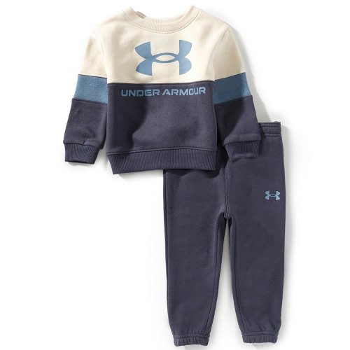 Under Armour Baby Boys Color-Block Sweatshirt & Jogger Set