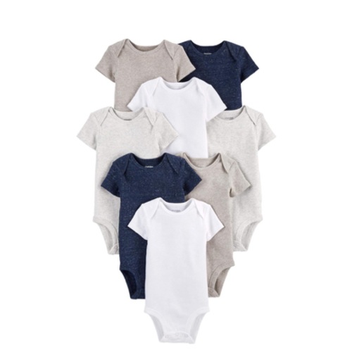Simple Joys by Carter's Baby 8-Pack Short-Sleeve Bodysuit