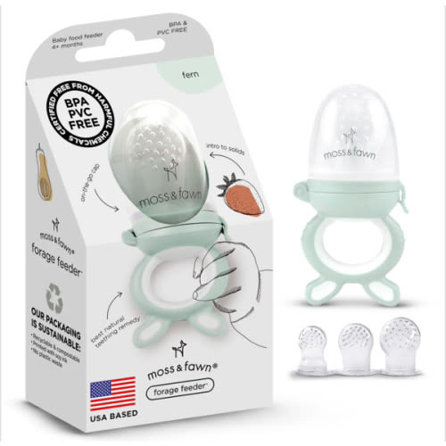 Forage Feeder – Safe Teething Remedy & Food Feeder by Moss & Fawn – Moss & Fawn
