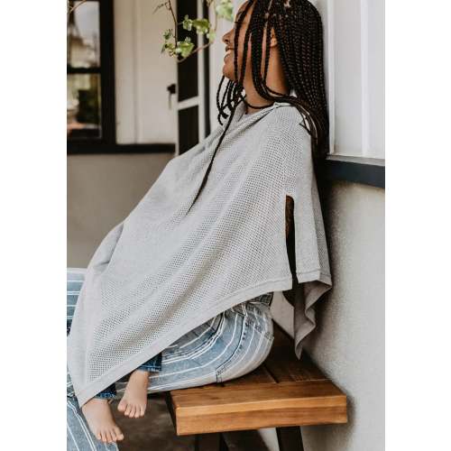 The Grey Cocoon™ Breathable Nursing Cover