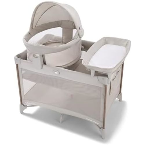 Graco Travel Dome Lux Pack 'n Play Playard, Linden