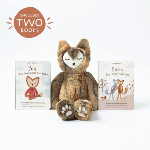 Stuffed Animal Fox & Books About Life Changes | Slumberkins