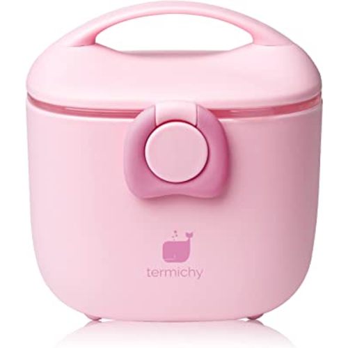 Termichy Baby Formula Dispenser, Portable Milk Powder Dispenser Container with Carry Handle and Scoop for Travel Outdoor Activities with Baby Infant, 8.8OZ, 0.55LB, 250g, 500ml