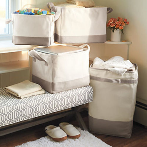 Large Canvas Storage Tote | Lands' End