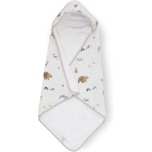 Little Unicorn® Infant Hooded Towel: Party Animals