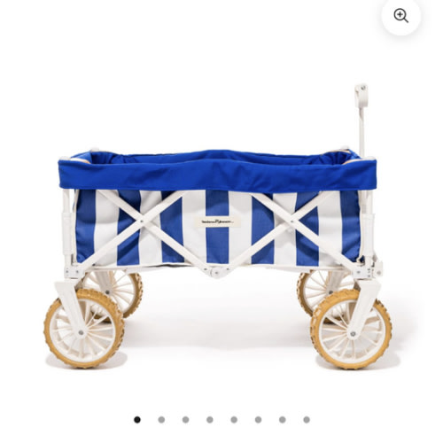 The Beach Cart - Crew Mediterranean Blue Stripe