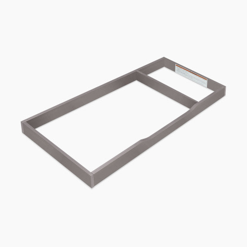 Sorelle Topper for Double Dresser - Weathered Gray, 46 X 18 X 3