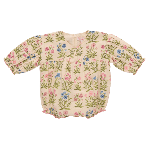 Baby Girls Wynne Bubble - Leafy Floral