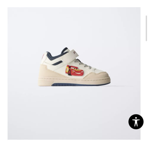 CARS LIGHTNING MCQUEEN © DISNEY SPORTS BOOT - White | ZARA United States