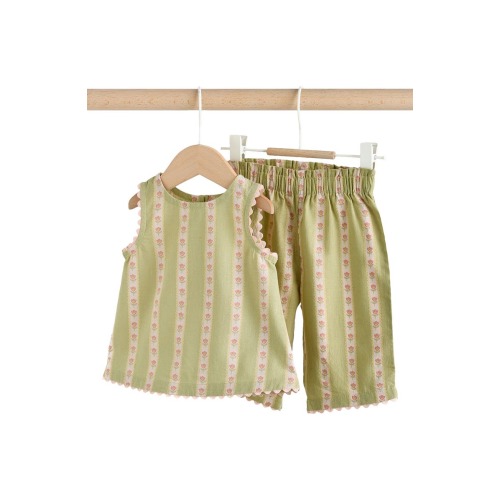 Kids' Floral Tank & Pants Set, 9-12M