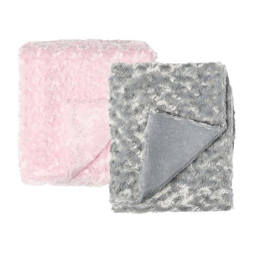 3 Stories Trading Company 2-pc. Plush Baby Blanket - JCPenney