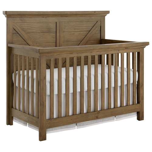 Eastern Shore Westfield 4-In-1 Convertible Crib in Harvest Brown