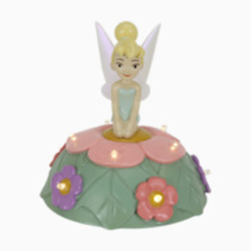 Lambs & Ivy Night Light Table Lamp - Tinker Bell