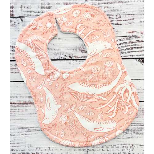 Tropical Baby Bibs | Hawaiian Baby Bib | Baby Whales | Hula Baby Bib | Drool Bibs | Girl Baby Bib Gift Set | Toddler Bibs | New Baby Gift