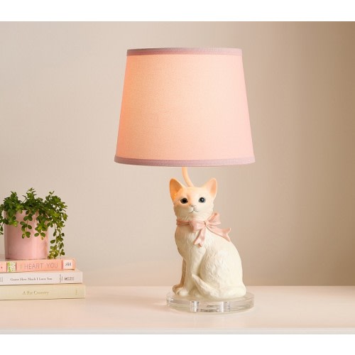 Kitten Table Lamp (18")