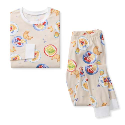 Breakfast In Bed Mommy & Me Matching Organic Women's Pajamas – Burt's Bees Baby