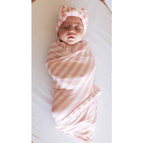 Infant Swaddle in Poppy