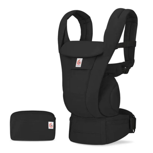 Omni Deluxe Baby Carrier | Onyx Black, Cotton