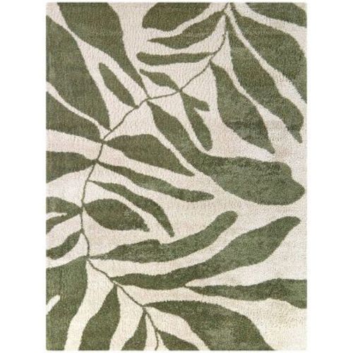 4'4"x6' Misan Abstract Botanical Kids' Area Rug Green - Balta Rugs