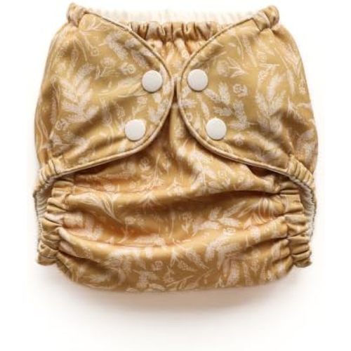 Esembly Cloth Diaper Cover, Golden Wheat, Size 2 (18-35lbs)