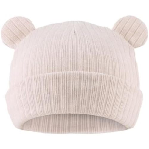 Zsedrut Newborn Baby Hat Bear Infant Cute Baby Beanie Toddler Boys Girls Knitted Hats for New Born