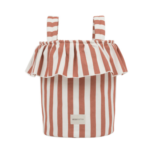 Stroller Bag - Red + Off White