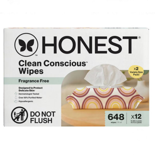 Honest Wipes Variety Pack - 648