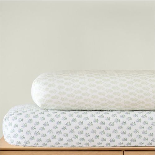 Thistle & Begonia Crib Sheet Bundle