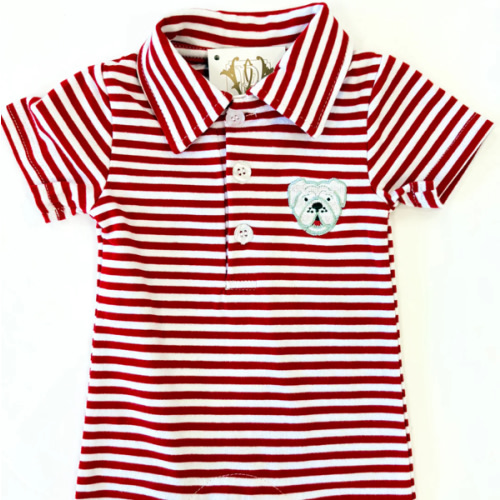 BULLDOGS BOYS SHORT PLAYSUIT