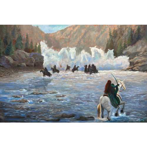 Come and Claim Him | Oil Painting Canvas Print |