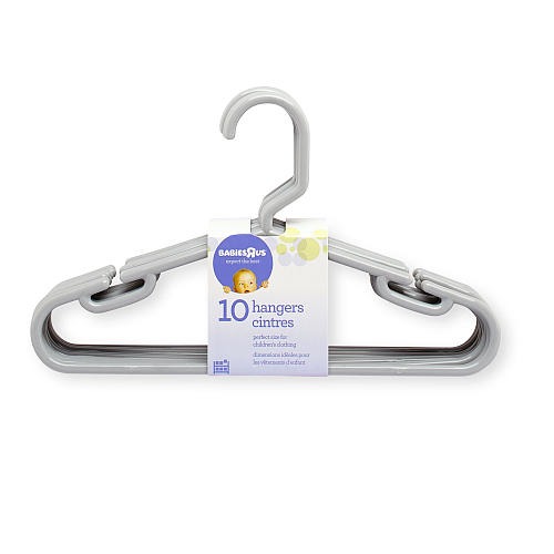 Babies R Us 10 Pack Hangers - Gray
