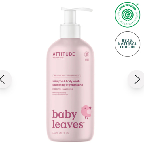 Baby Shampoo & Body Wash 2-in-1
