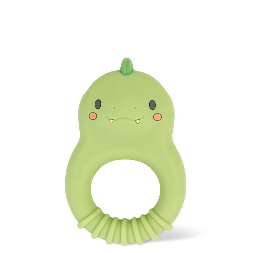 Tiger Tribe Silicone Teether Dino