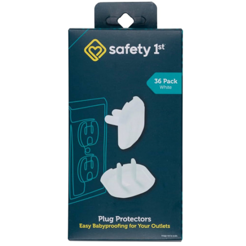 Safety 1st Electrical Outlet Baby Proof Covers, Secure Outlet Plugs, Baby Proofing, 36 Count